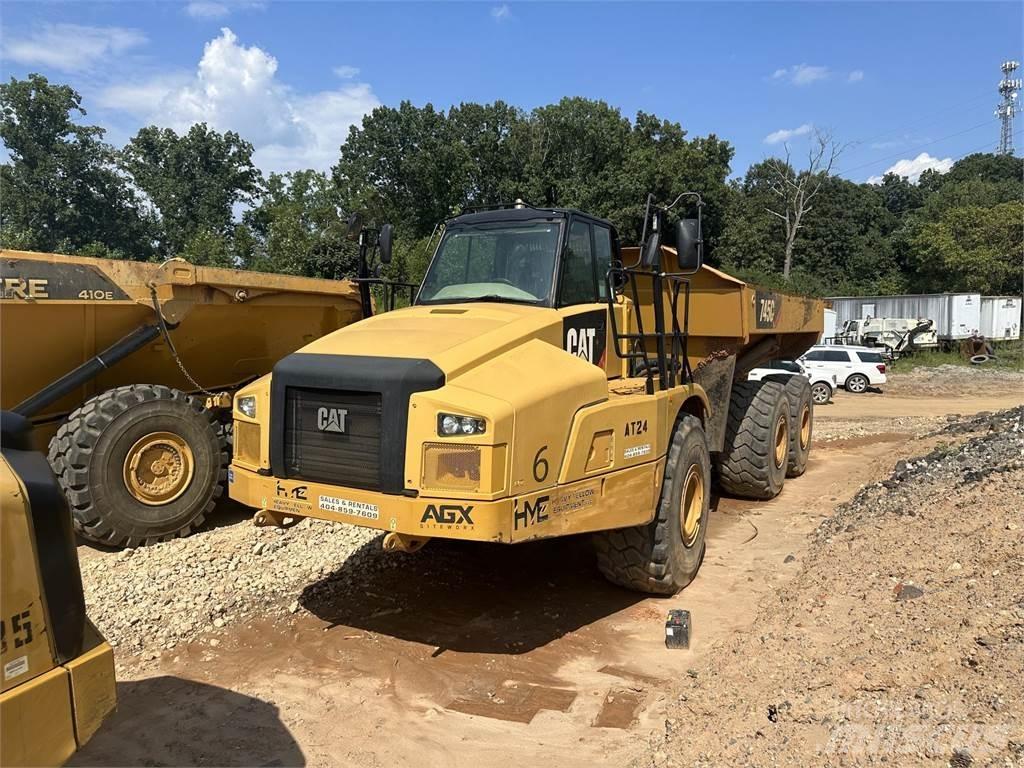 CAT 745C Kloubové dempry