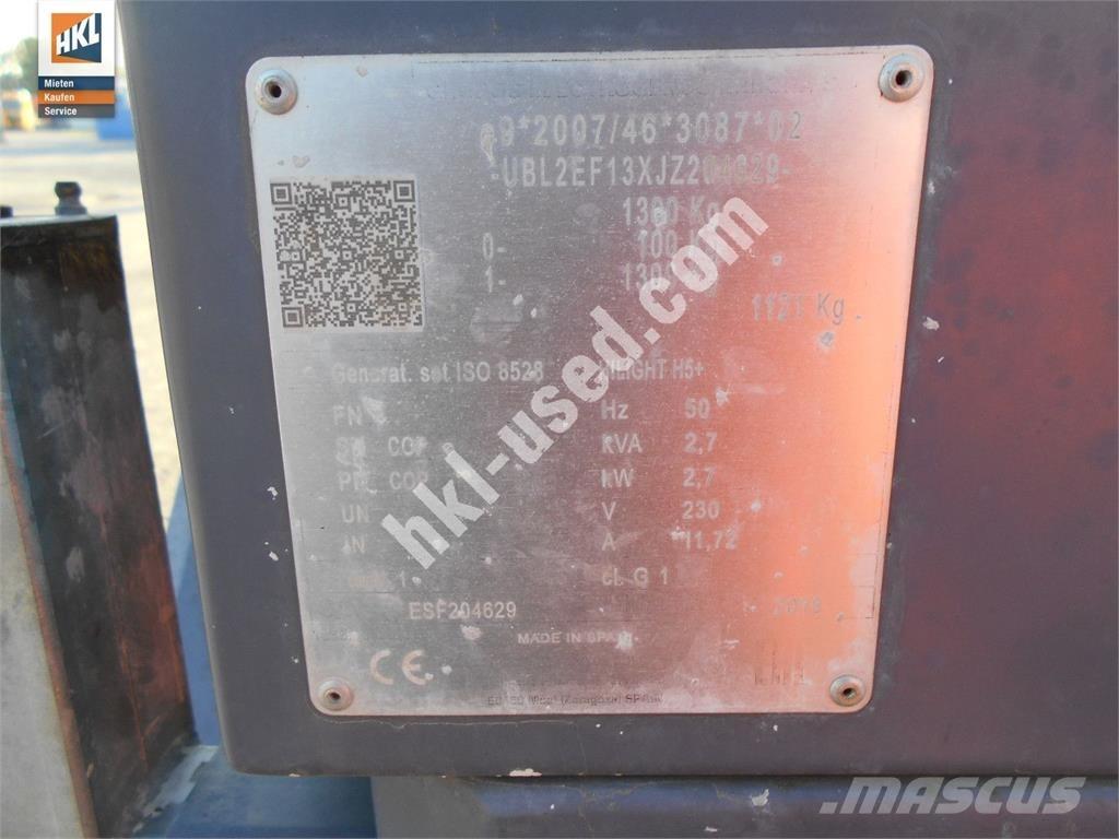 Atlas Copco HILIGHT H5+ Osvětlovací stožáry