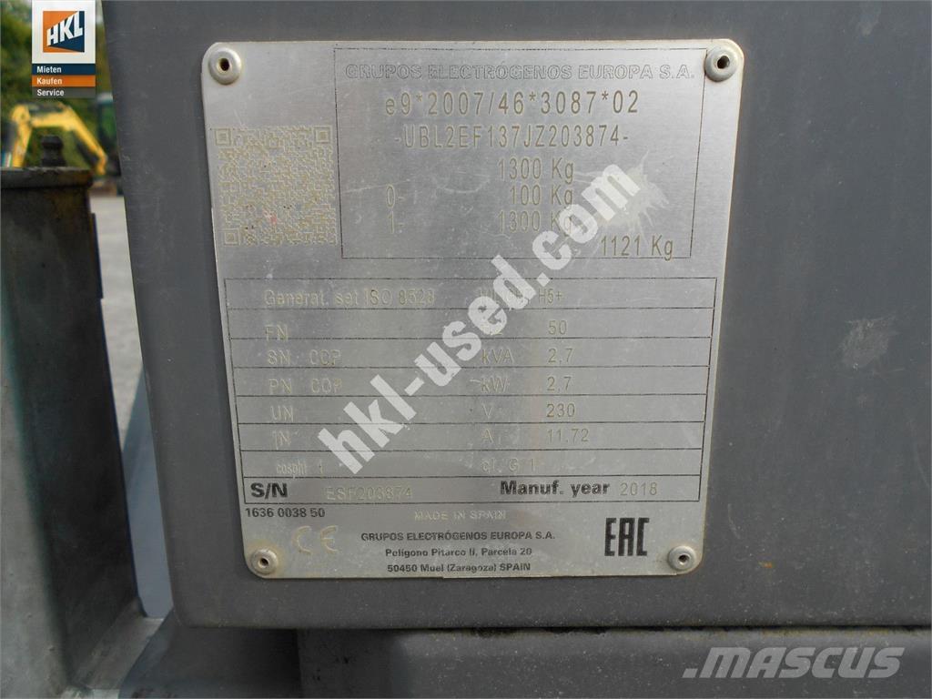 Atlas Copco HILIGHT V5+ Osvětlovací stožáry
