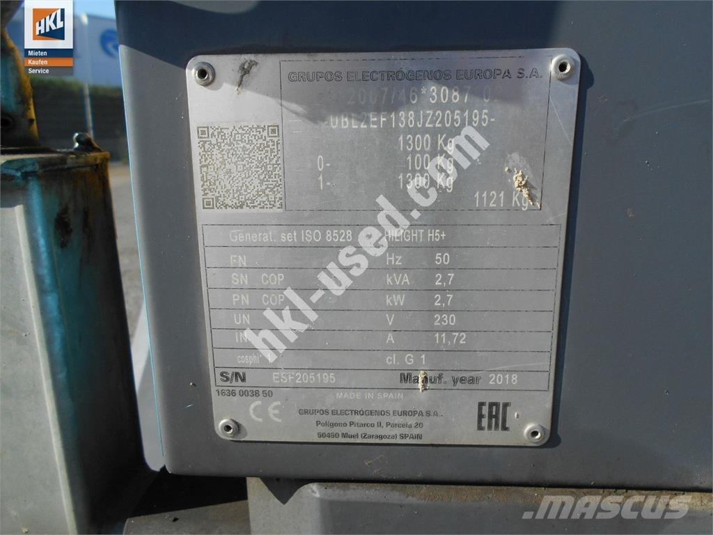 Atlas Copco HILIGHT V5+ Osvětlovací stožáry