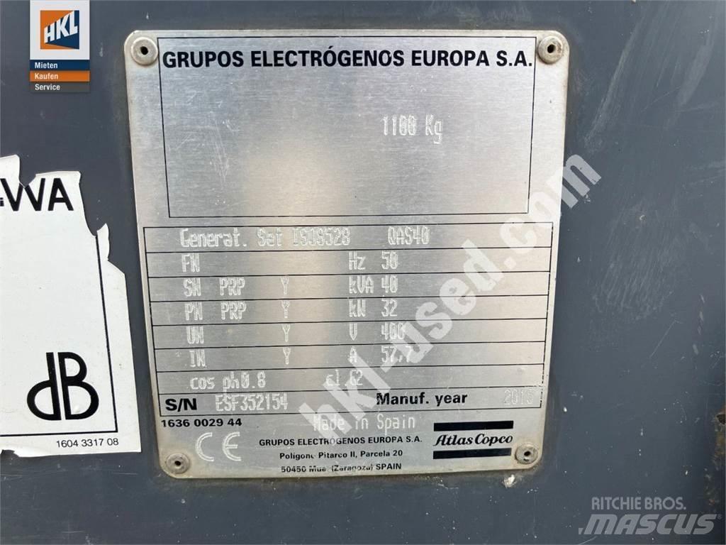 Atlas Copco QAS 40 KDS Ostatní generátory