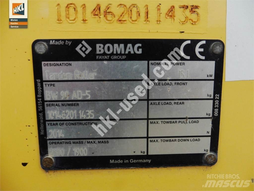 Bomag BW 90 AD-5 Stavebnictví - ostatní
