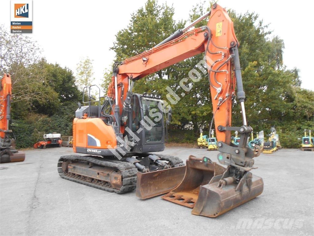 Doosan DX 140 LCR-5 Pásová rýpadla