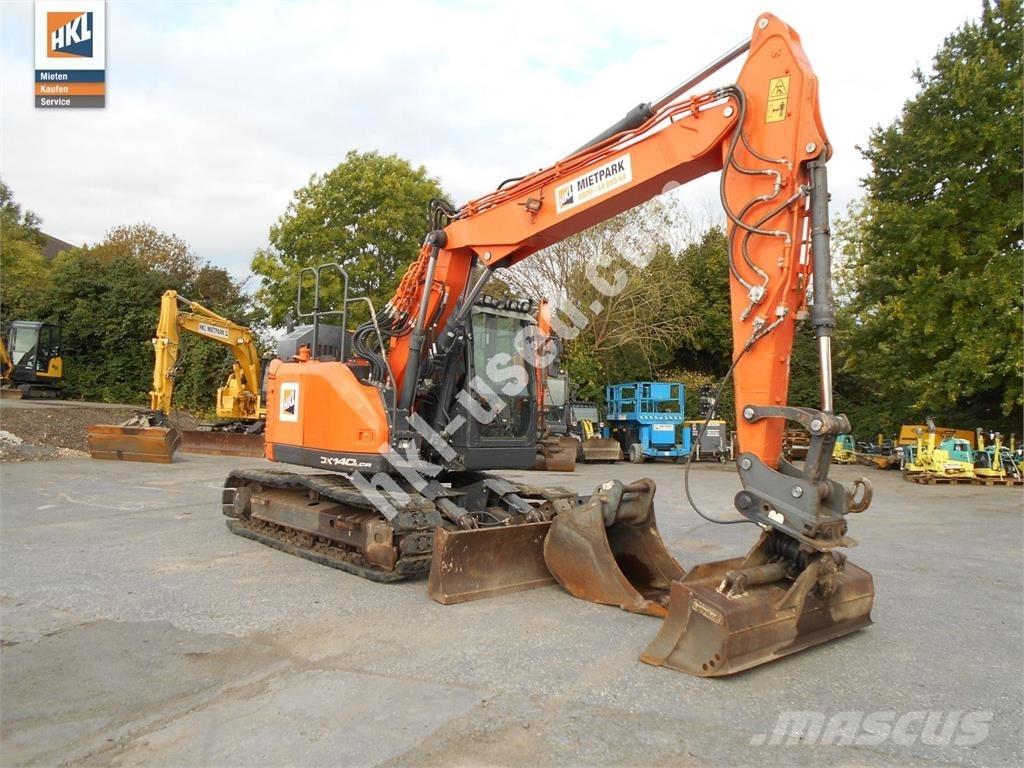 Doosan DX 140 LCR-5 Pásová rýpadla