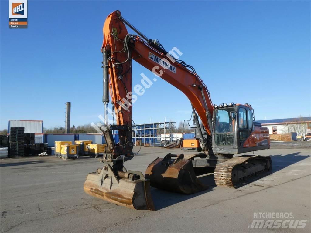 Doosan DX 225 LC-5 Pásová rýpadla