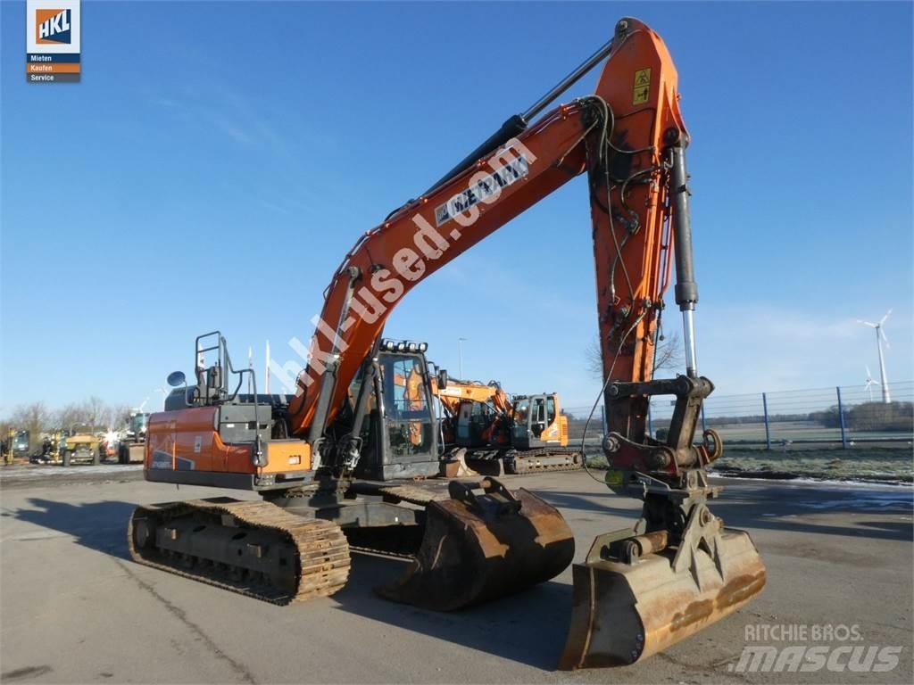 Doosan DX 225 LC-5 Pásová rýpadla