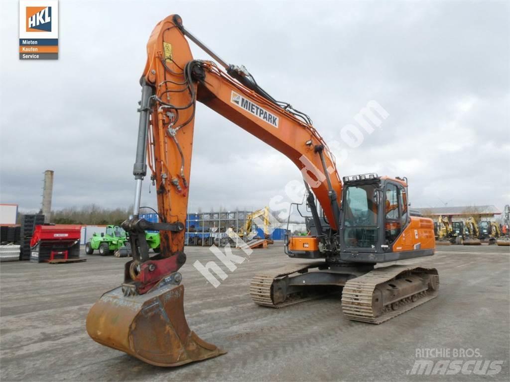 Doosan DX 225 LC-5 Pásová rýpadla