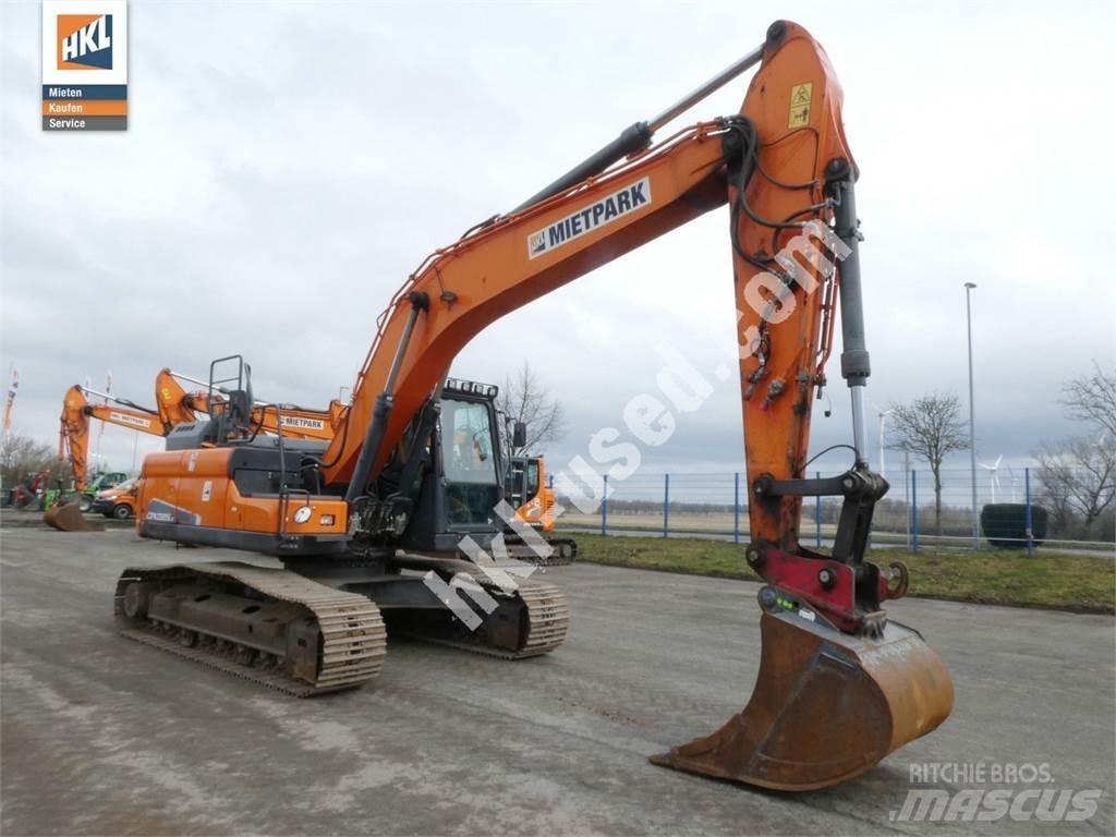 Doosan DX 225 LC-5 Pásová rýpadla