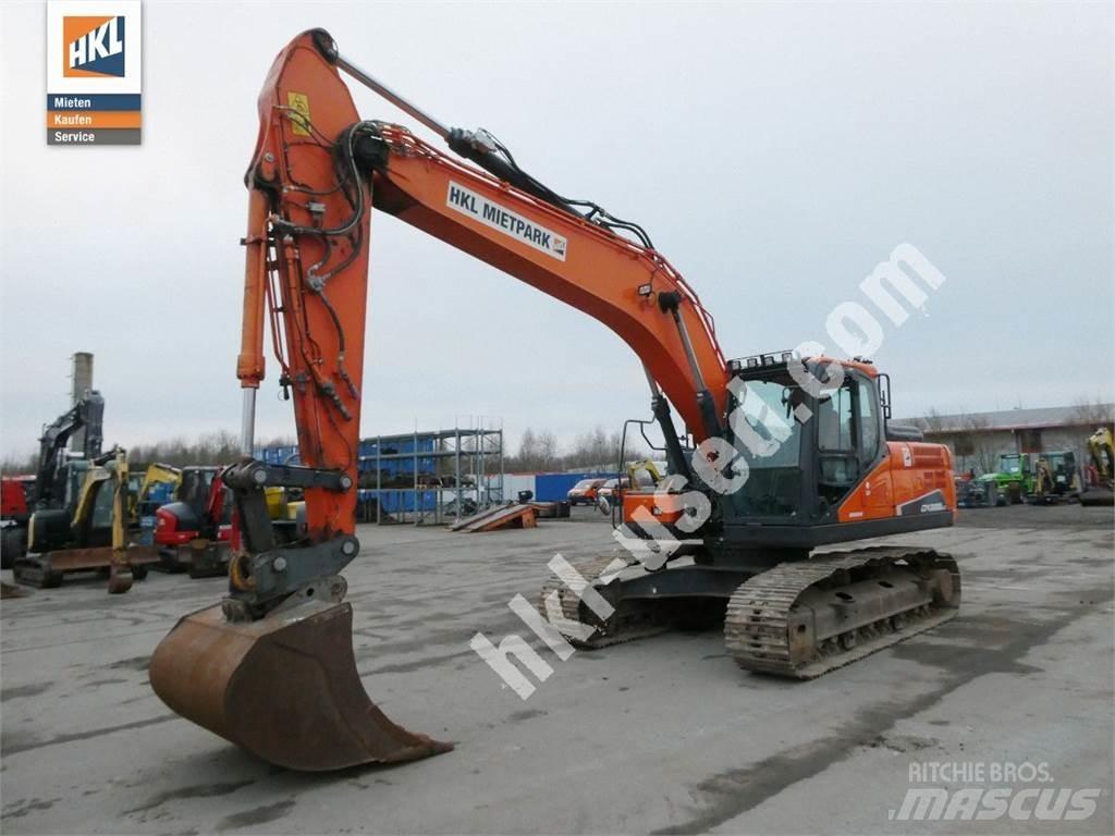Doosan DX 225 LC-5 Pásová rýpadla