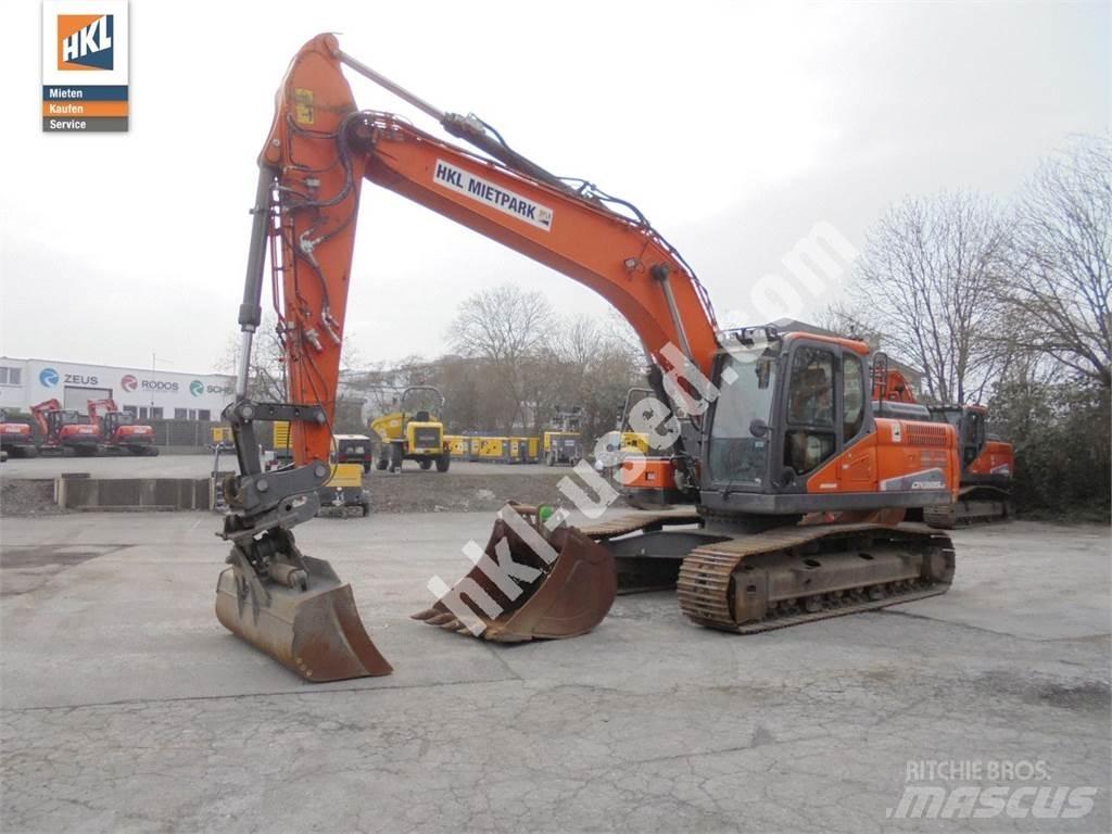 Doosan DX 225 LC-5 Pásová rýpadla
