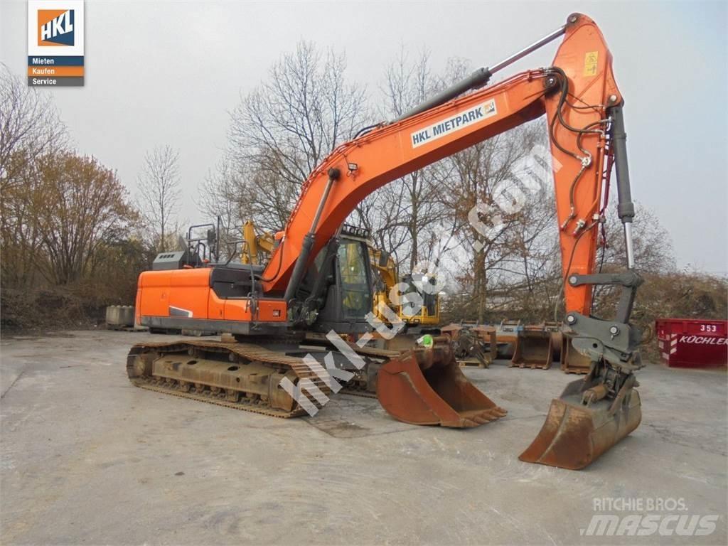 Doosan DX 225 LC-5 Pásová rýpadla