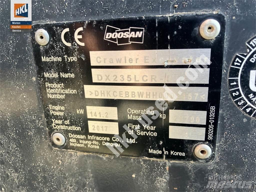 Doosan DX 235 LCR-5 Pásová rýpadla