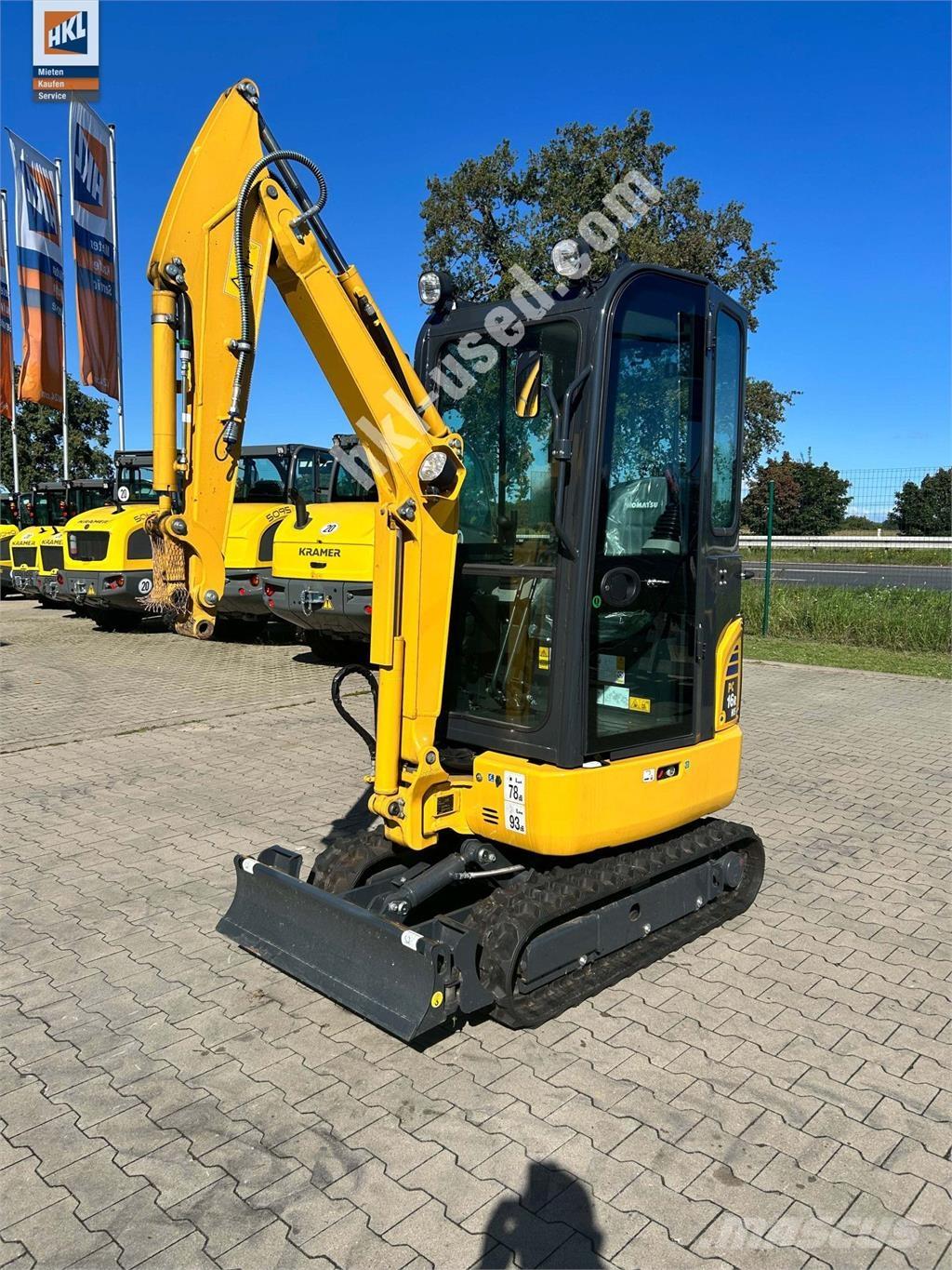 Komatsu PC 16 R-3HS Mini rýpadla < 7t