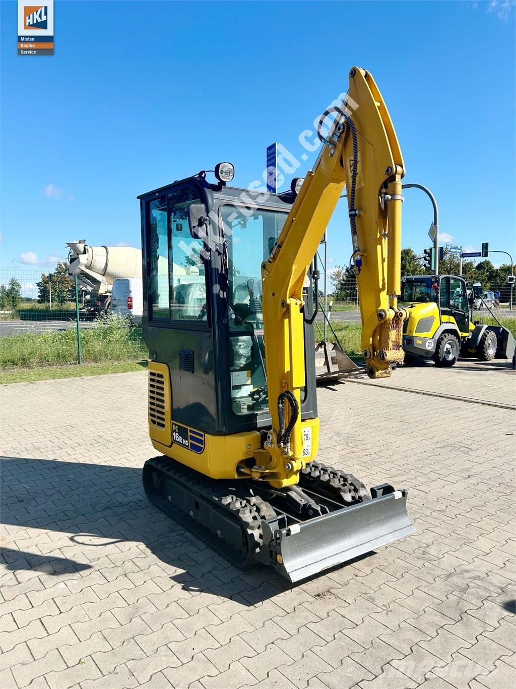 Komatsu PC 16 R-3HS Mini rýpadla < 7t