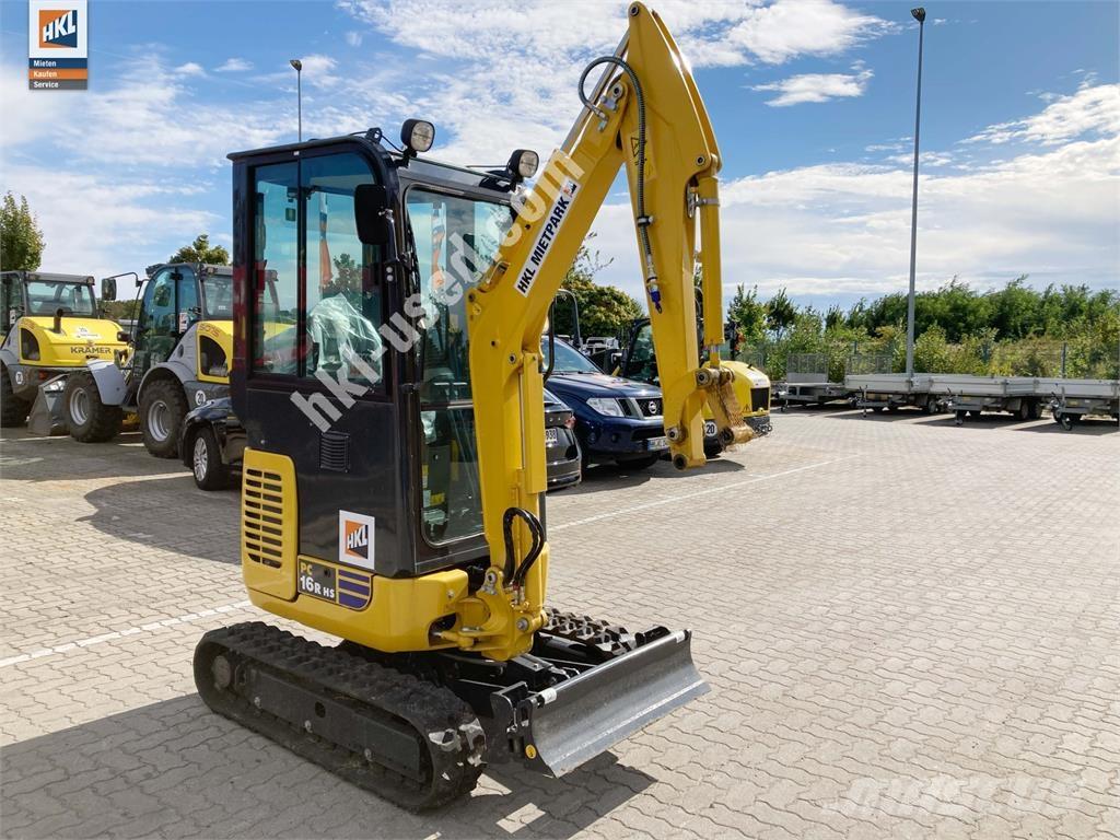Komatsu PC 16 R-3HS Mini rýpadla < 7t