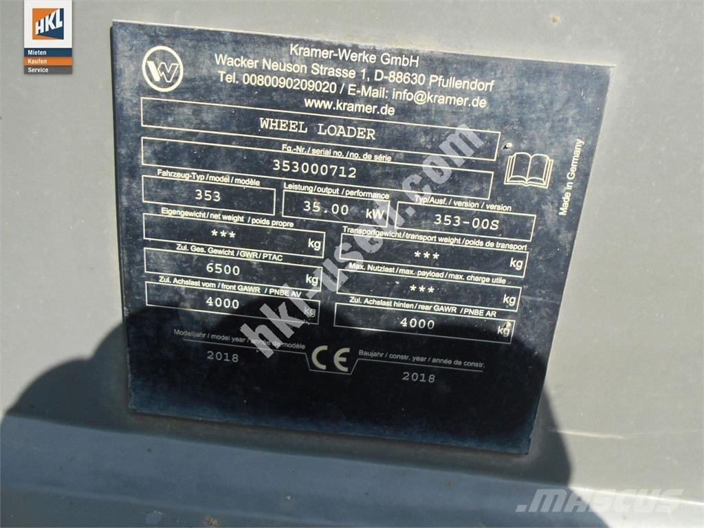 Kramer 5075 Kolové nakladače