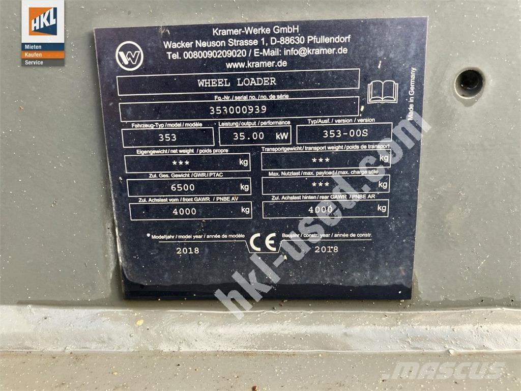 Kramer 5075 Kolové nakladače