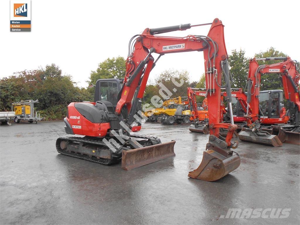Kubota KX 080-4 Mini rýpadla < 7t