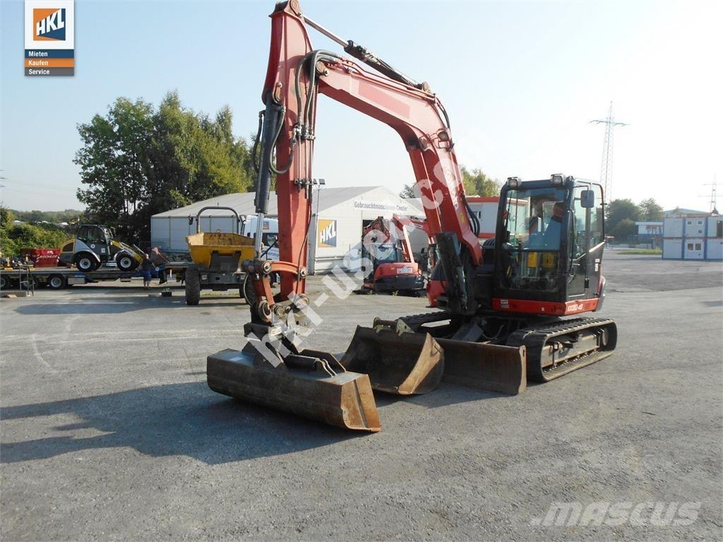 Kubota KX 080-4 Mini rýpadla < 7t