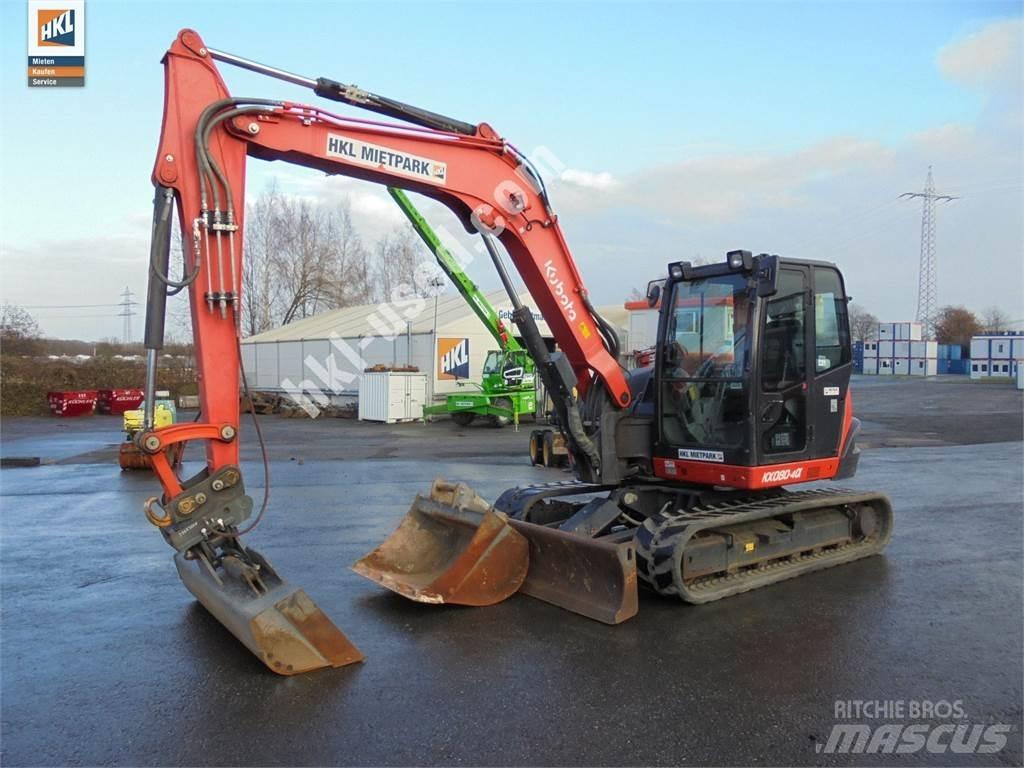 Kubota KX 080-4 Mini rýpadla < 7t