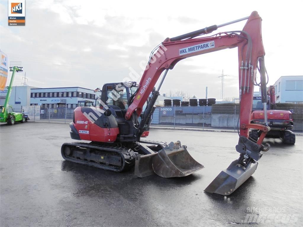 Kubota KX 080-4 Mini rýpadla < 7t