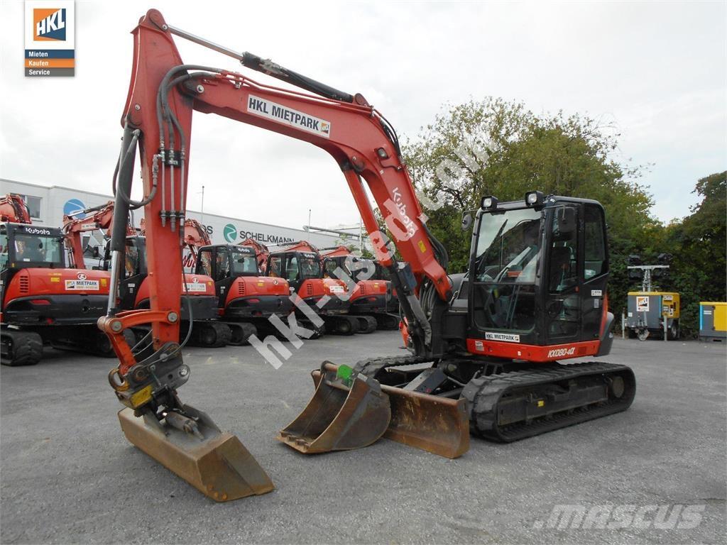 Kubota KX 080-4 Mini rýpadla < 7t