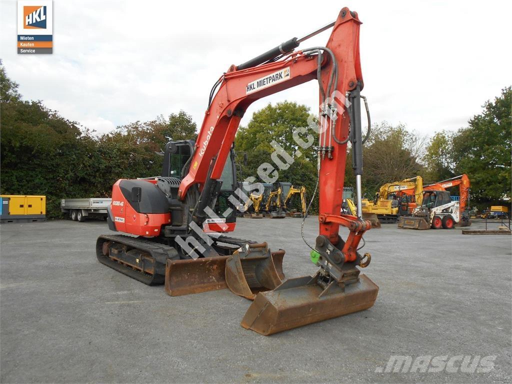Kubota KX 080-4 Mini rýpadla < 7t