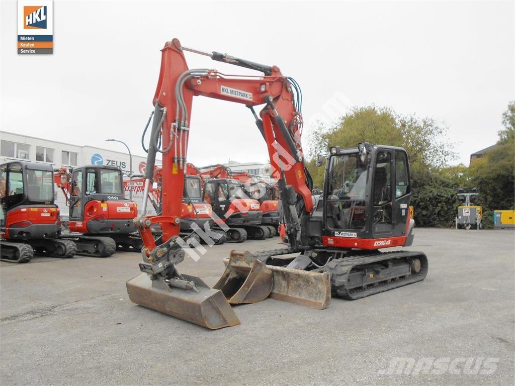 Kubota KX 080-4 Mini rýpadla < 7t