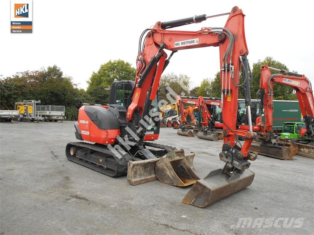 Kubota KX 080-4 Mini rýpadla < 7t