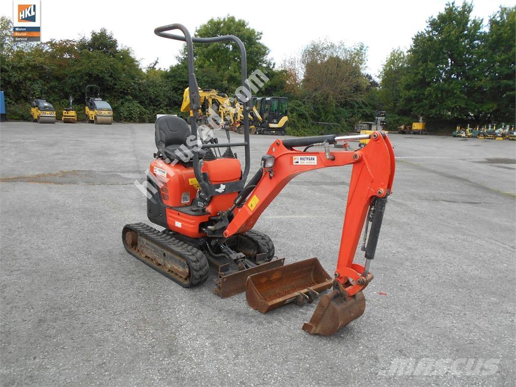Kubota U 10-3 Mini rýpadla < 7t