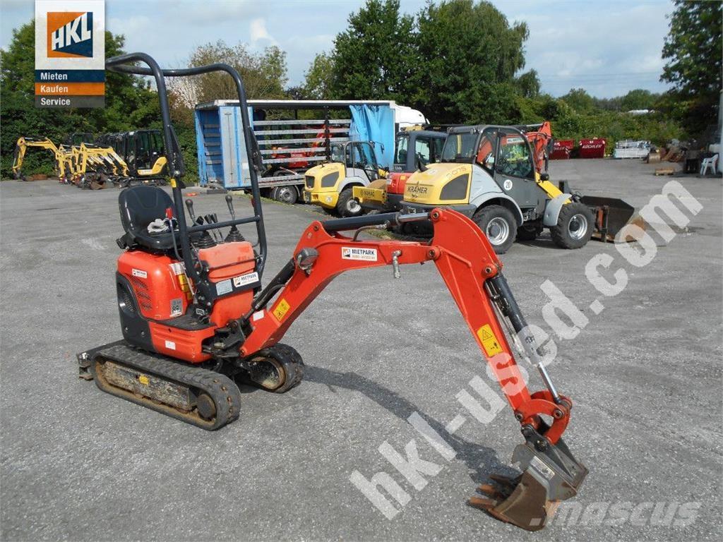 Kubota U 10-3 Mini rýpadla < 7t