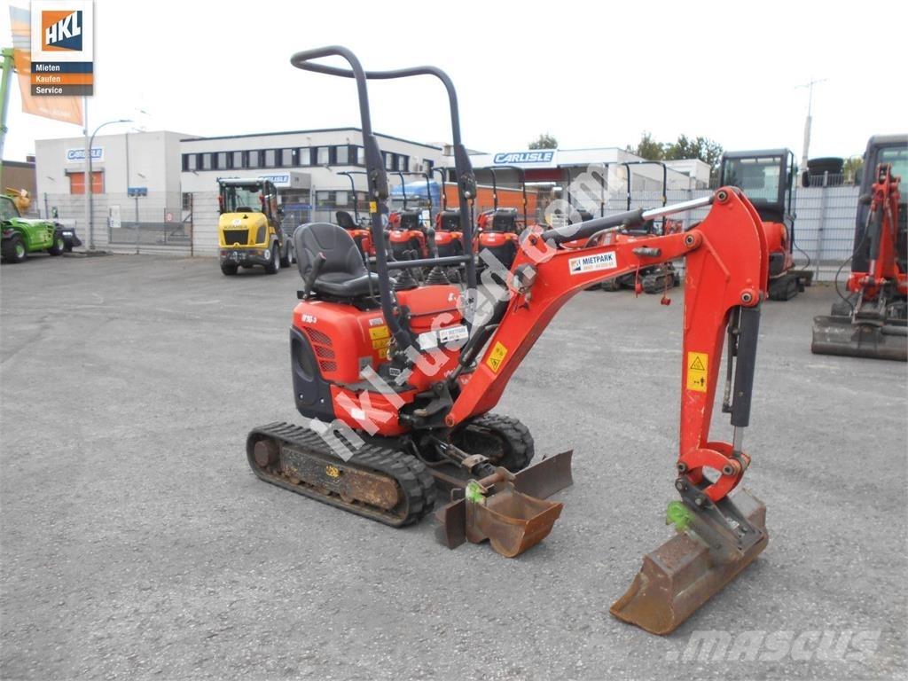 Kubota U 10-3 Mini rýpadla < 7t