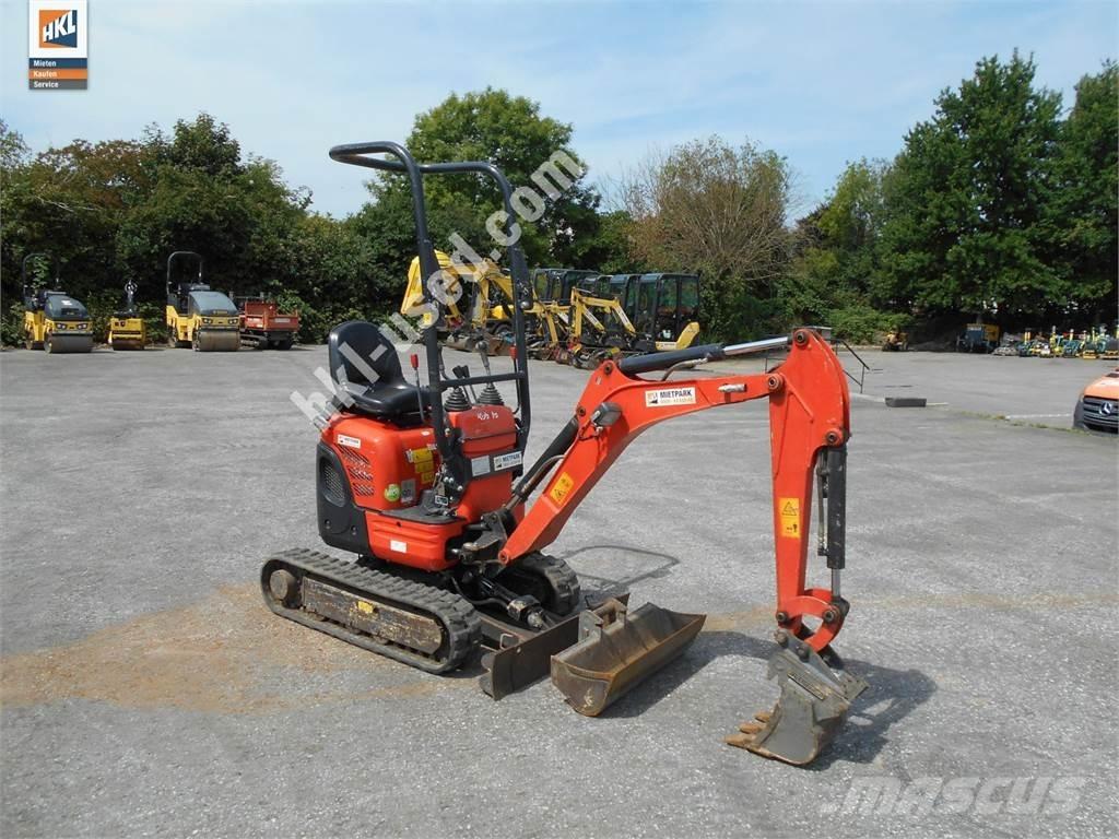 Kubota U 10-3 Mini rýpadla < 7t