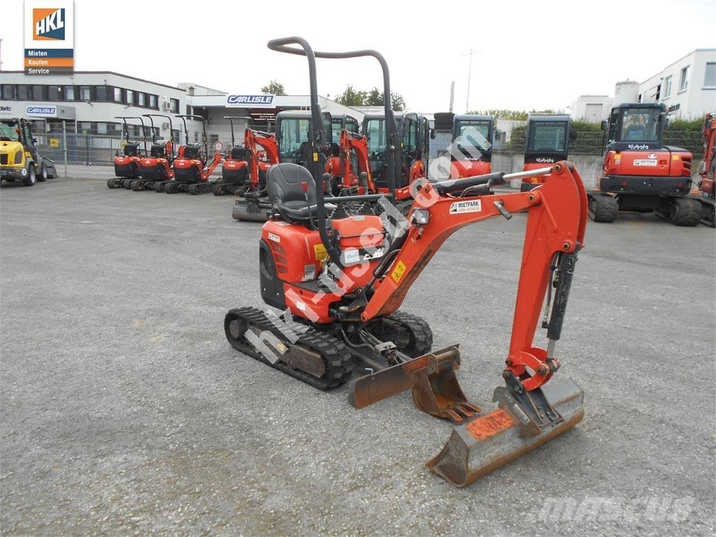 Kubota U 10-3 Mini rýpadla < 7t