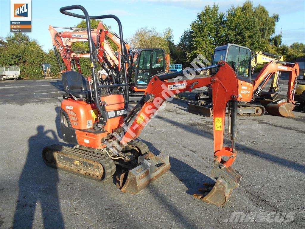 Kubota U 10-3 Mini rýpadla < 7t