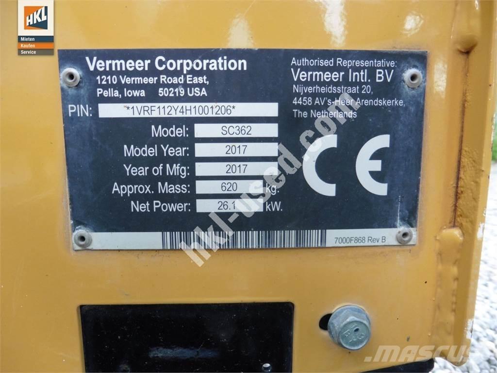 Vermeer SC 362 Stavebnictví - ostatní
