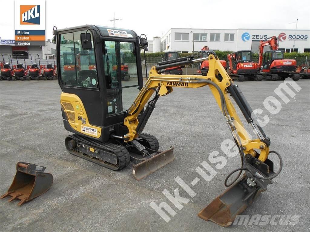 Yanmar SV 16 Mini rýpadla < 7t
