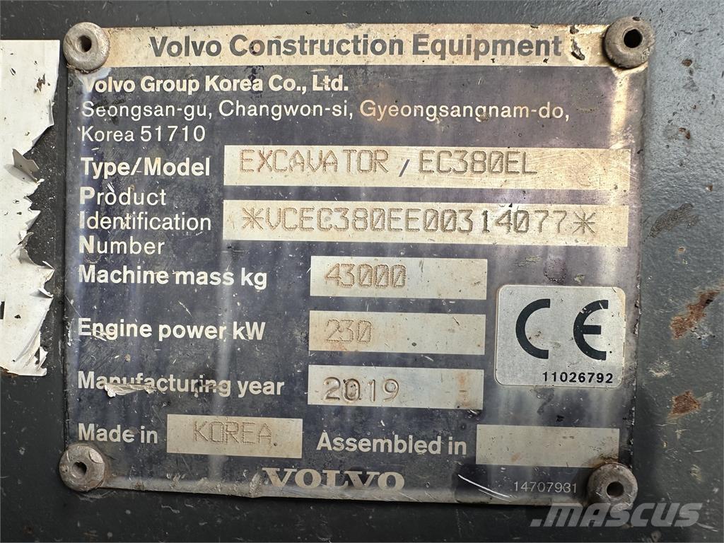 Volvo EC380E Stavebnictví - ostatní