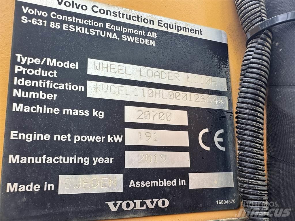Volvo L110H Kolové nakladače