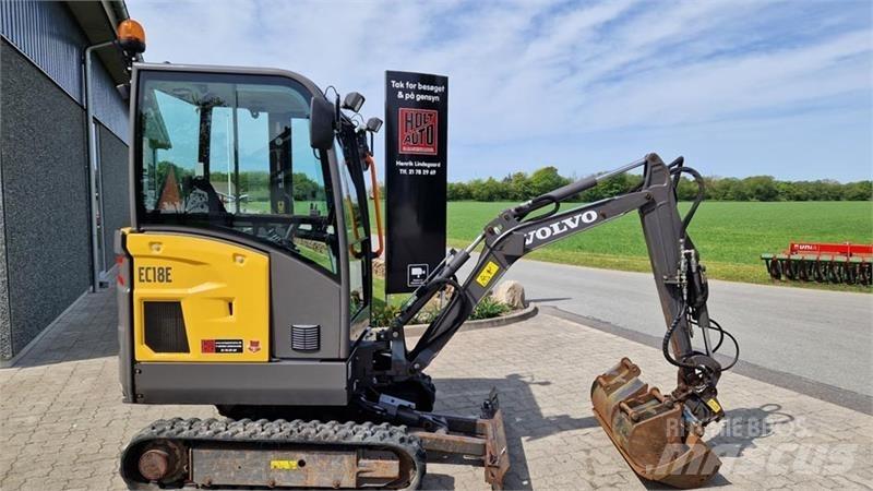 Volvo EC18E Mini rýpadla < 7t