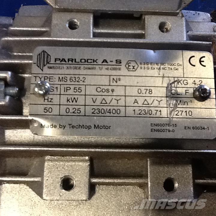  0,25 kW Parlock E-Motor Motory