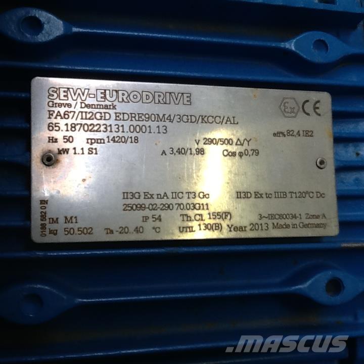  1,1 kW SEW E-Motor Motory