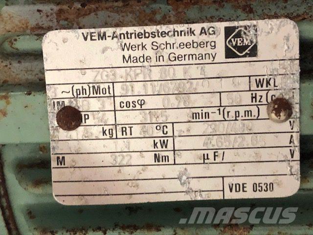  1,1 kW VEM E-Motor Motory