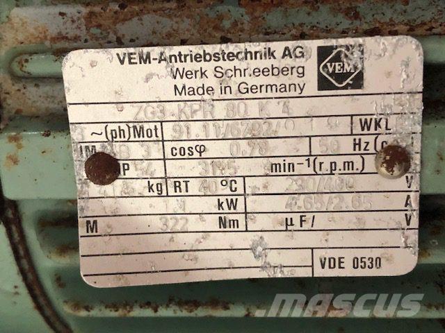  1,1 kW VEM E-Motor Motory