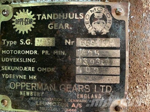  1,5 HK Thrige Gearmotor Motory
