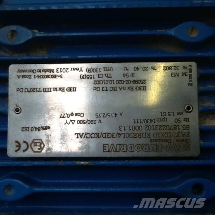  1,5 kW SEW E-Motor Motory