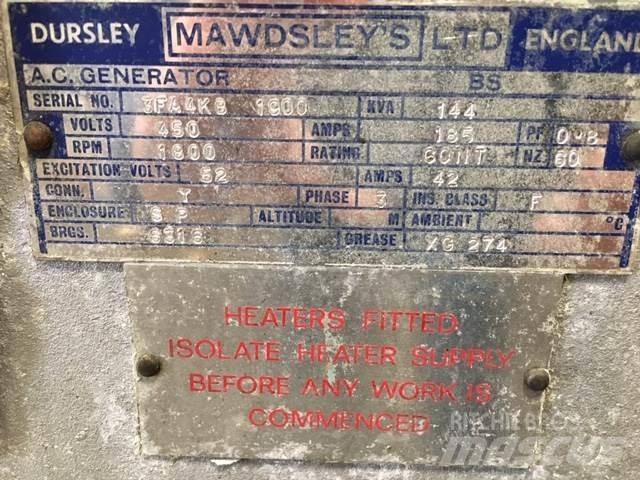  144 kVA Mawdsley Generator Ostatní generátory