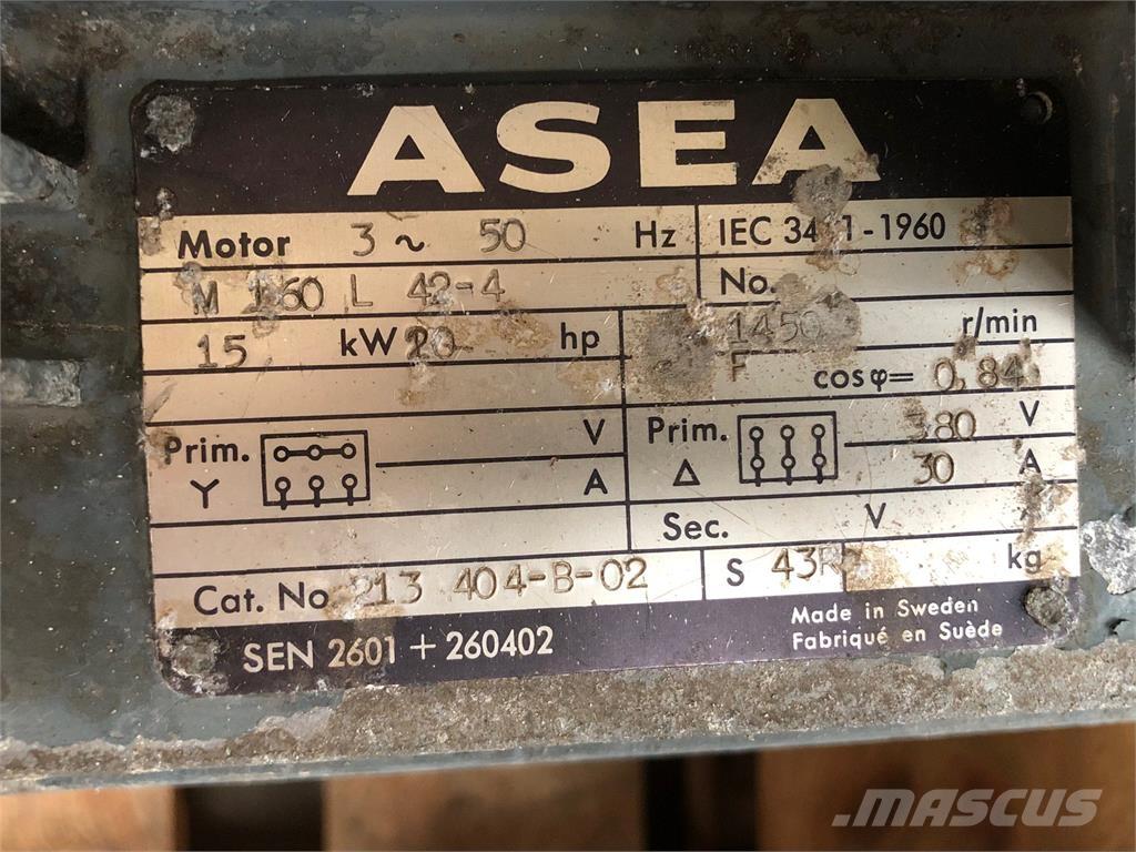  15 kW ASEA E-Motor Motory
