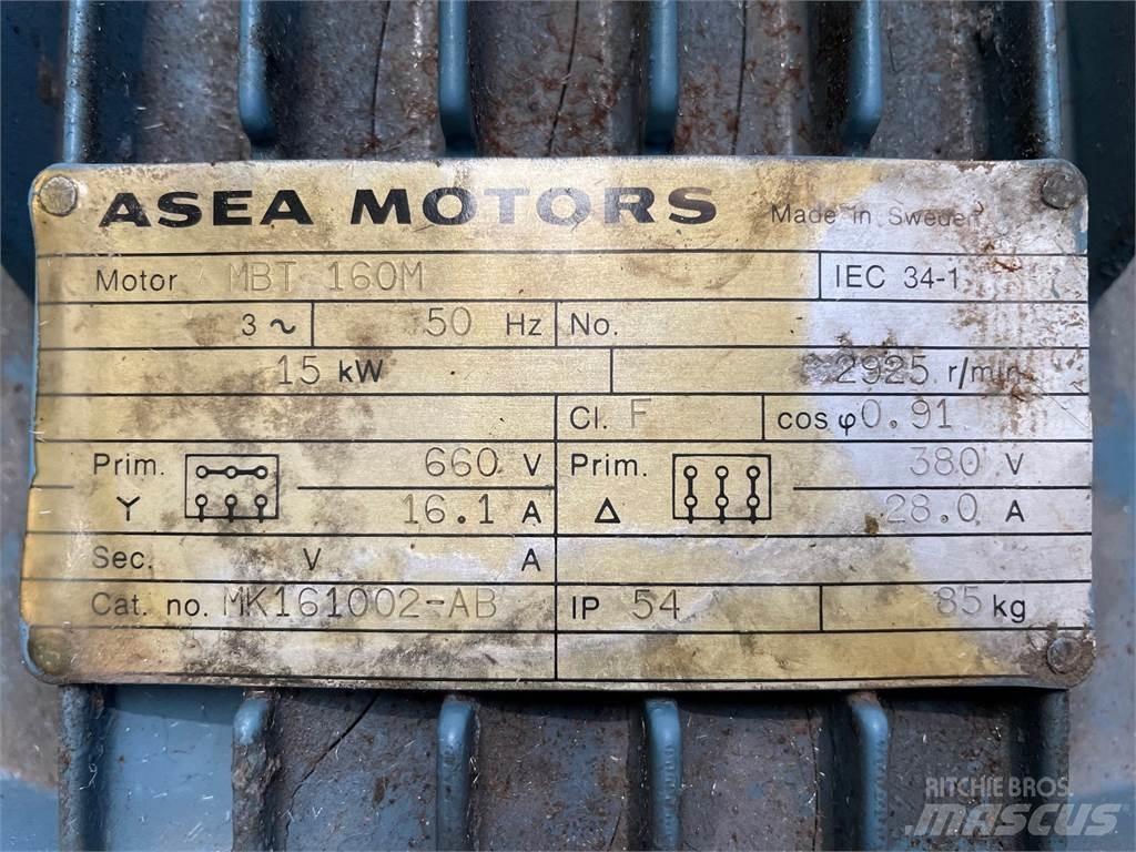  15 kw Asea MBT160M E-motor Motory