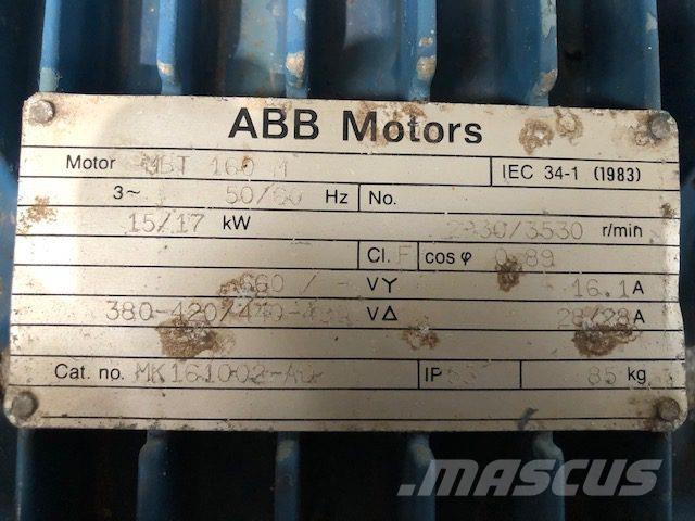  17 kW ABB MBT 160 E-Motor Motory